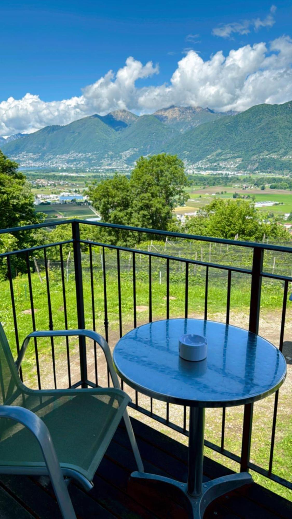 Viva Bacco Bed and Breakfast Gambarogno Εξωτερικό φωτογραφία